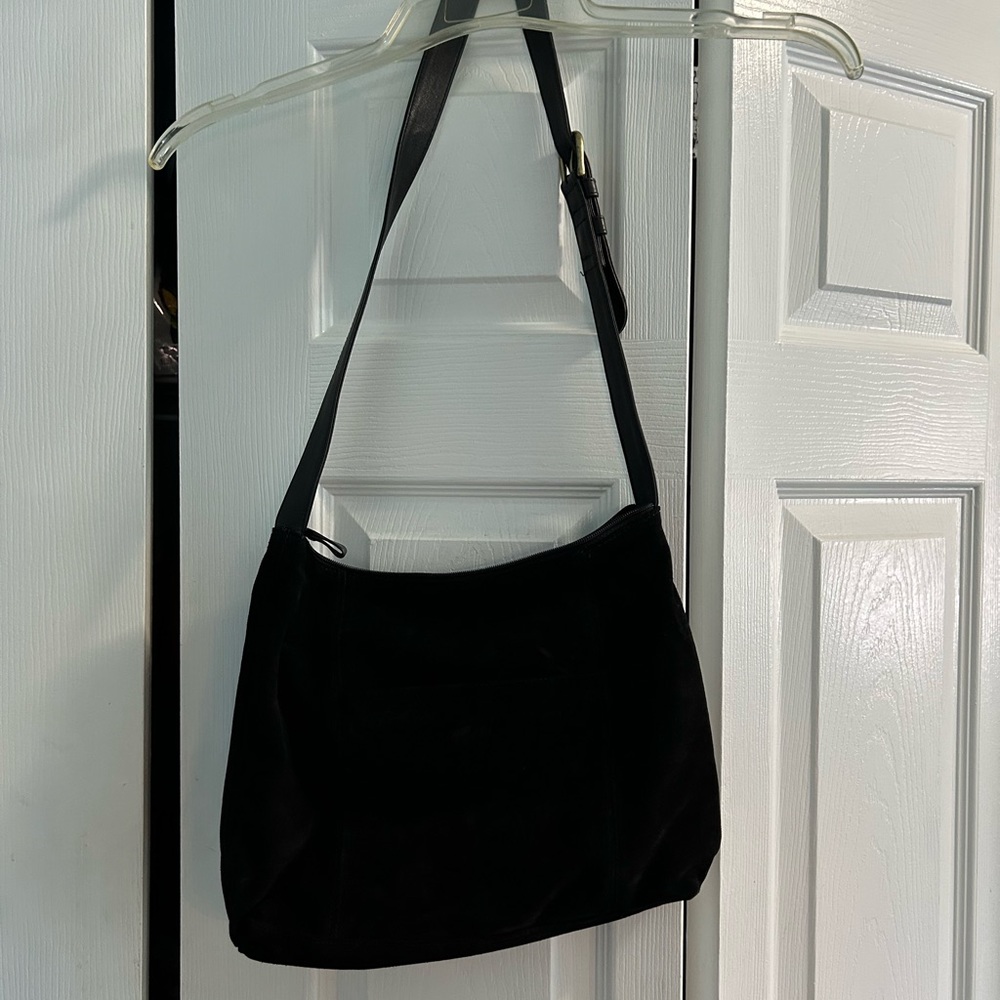 Nine West genuine suede leather handbag.